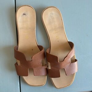 Brown Leather Sandal